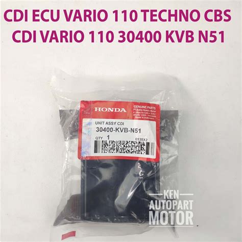 Jual Cdi Ecu Vario 110 Techno Cbs Cdi Vario 110 30400 Kvb N51 Shopee