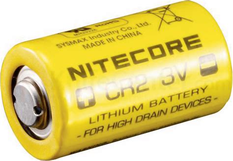 NiteCore CR2 Camera battery CR 2 Lithium 3 V 1 pc(s) | Conrad.com