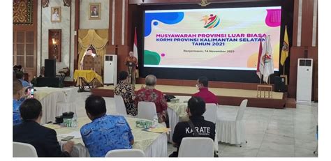 Paman Birin Gubernur Pertama Jabat Ketua Kormi Provinsi