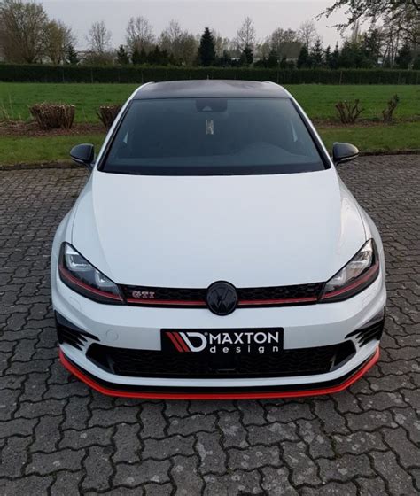 Maxton Front Ansatz F R Vw Golf Mk Gti Clubsport Vw Go Gti Cs Fd