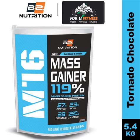 Bs Nutrition M16 Mass Gainer Protein Powder 54kg12lbs Shopee Malaysia