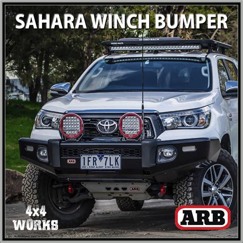 Smartbar Arb Bumper With Winch Plate Toyota Hilux To