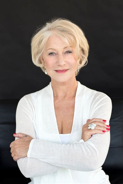 At Helen Mirren Debuted A Wild Look In Runway Appearance And