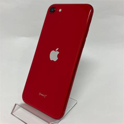 【中古cランク】iphonese 第2世代 64gb レッド バッテリー最大容量87 Simロック解除 Simフリー Mhgr3j A A2296 スマートフォン 本体 Apple