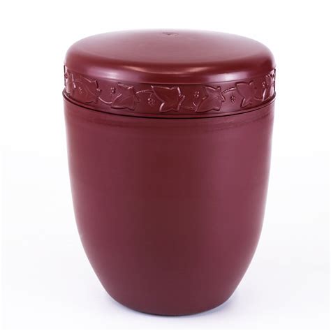Урна для праха пластик бордо – купить за 590 ₽ | MEMORIA