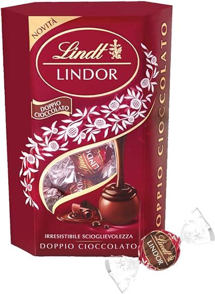 Lindt Lindor Doppio Cioccolato Praline Di Cioccolato Al Latte Con