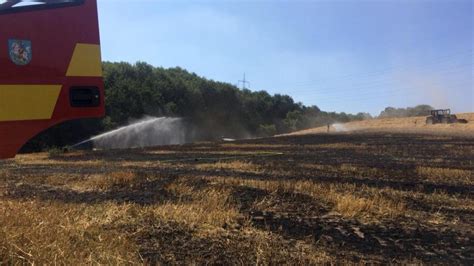 FLÄCHENBRAND AM RAFFENBERG RuhrkanalNEWS