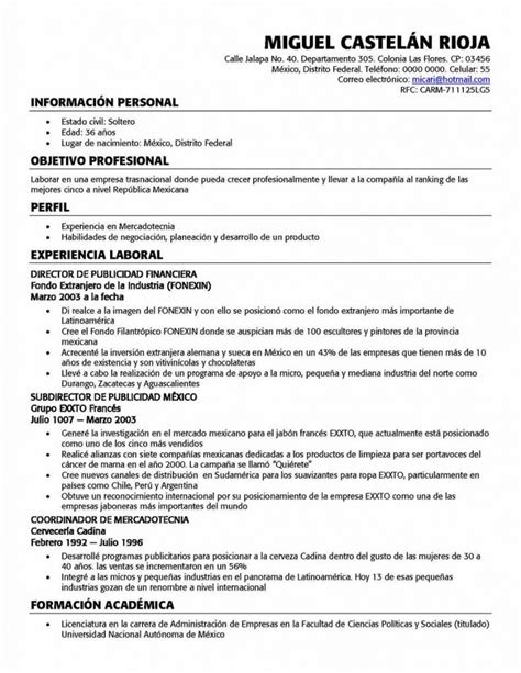 Resume Template En Espanol Printable Word Searches