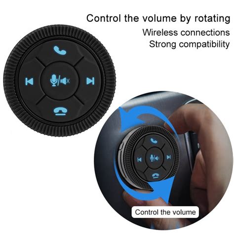 Eunavi Universal Car Steering Wheel Controller Key Wireless Steering