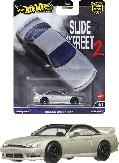 Nissan 240SX Hot Wheels HKC83 Car Culture Slide Street TITIP JEPANG