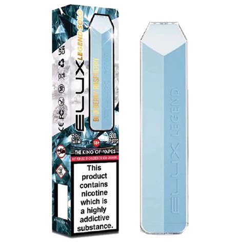 Blueberry Raspberry By Elux Legend Solo Disposable Kit Puffs