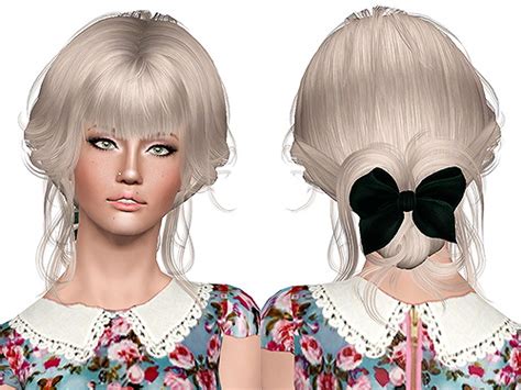 Newsea S Aeolian Bell Hairstyle Retextured By Chantel Sims 3 Hairs