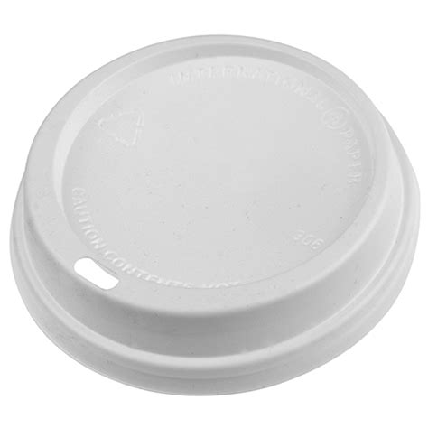 Lid For 8 12 16 Oz Hot Paper Cup White 50 Sleeve Southern Hospitality