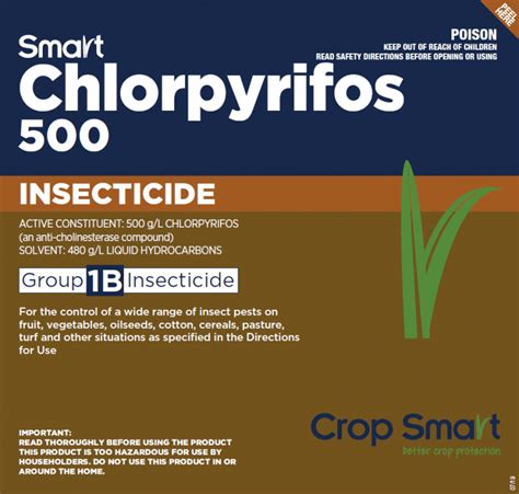 Smart Chlorpyrifos Crop Smart Agricultural Chemicals For Crop