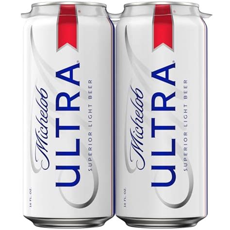 Michelob Ultra® Light Beer 4 Pack 16 Fl Oz Cans On Galleon Philippines