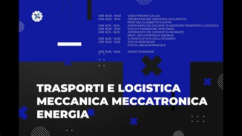 Open Day Itis Galilei Roma Trasporti E Logistica Meccanica