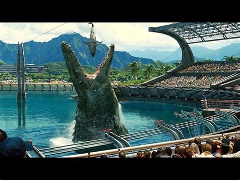 Jurassic World Mosasaurus Scene