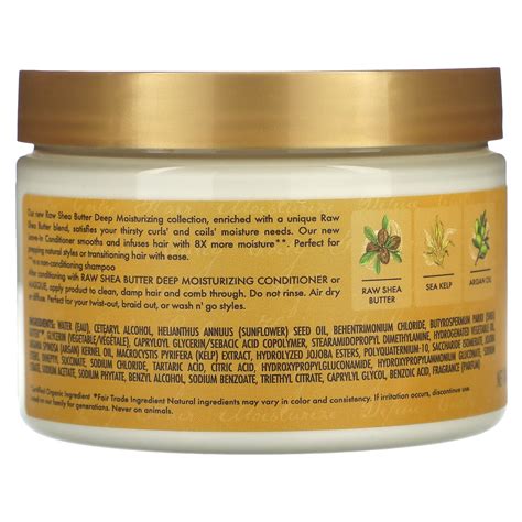 Sheamoisture Raw Shea Butter Deep Moisturizing Leave In Conditioner