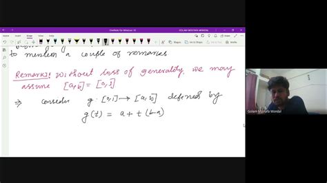 Weierstrass Approximation Theorem Lecture By Golam Mostafa Mondal Youtube