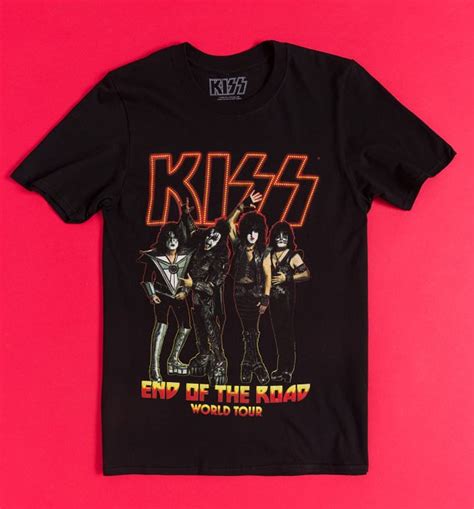 Kiss End Of The Road Tour T Shirt