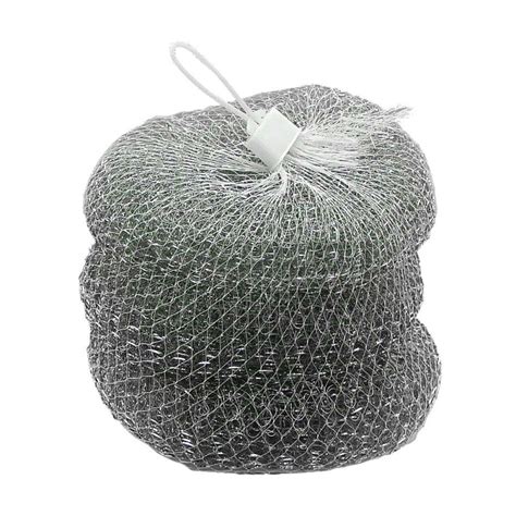 Pot Scourer Steel Large Pc V Geewiz