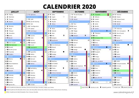 Calendrier Imprimer Jours F Ri S Vacances Calendriers Pdf