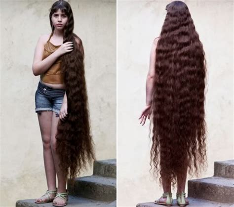 La Chica Con El Cabello Mas Largo Del Mundo