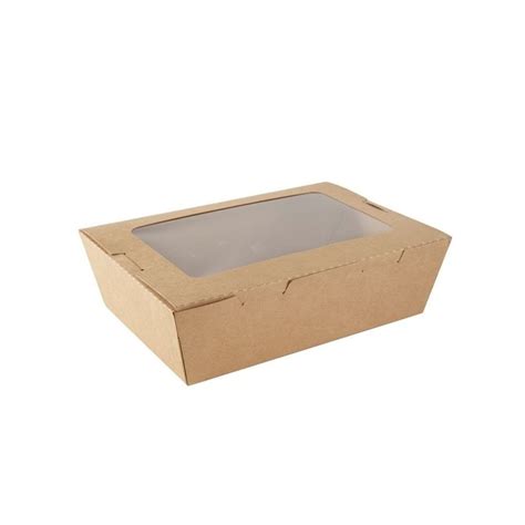 Caja Kraft Multiuso Con Ventana Cc Cc