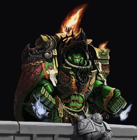 Kim Chan Vulkan In 40k Warhammer 40k Warhammer Warhammer 40k