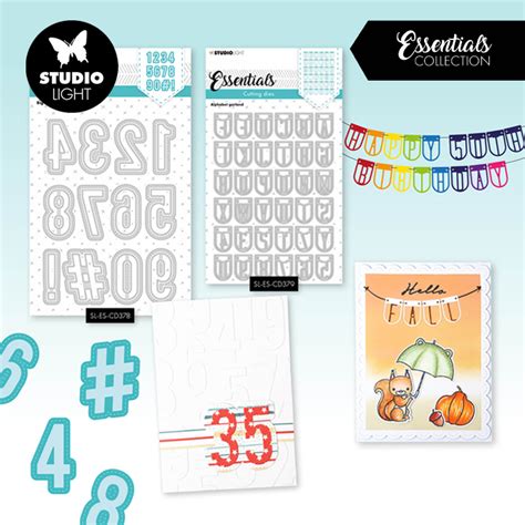 Sets De Grands Chiffres Et Guirlande Alphabet Essentials De Studiolight