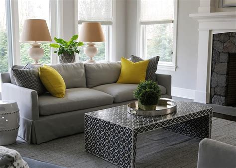 Gray And Yellow Sofa - Sofa Design Ideas