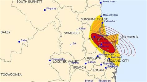 Queensland Weather Storms Forecast For Southeast Au