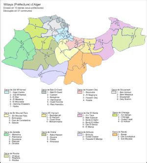 Quelles Sont Les Da Ras De La Wilaya D Alger