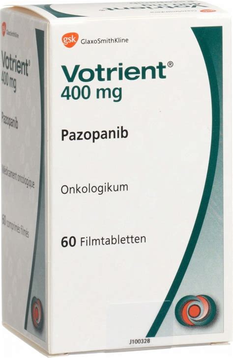 Votrient Filmtabletten 400mg 60 Stück In Der Adler Apotheke