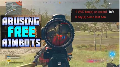 Exploiting Free Aimbots For Easy Wins On Warzone Call Of Duty