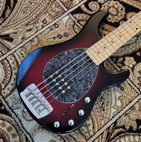 Ernie Ball Music Man Sterling H Black Cherry Burst Reverb Canada