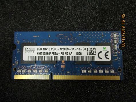 Hynix PC3-12800 (DDR3-1600) 2 GB UDIMM 1600 MHz PC3-12800 DDR3 SDRAM ...