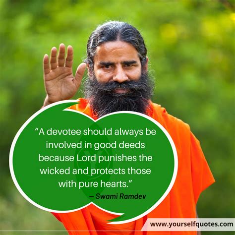 Yoga Guru Swami Ramdev Baba Wisdom Quotes | ― YourSelfQuotes