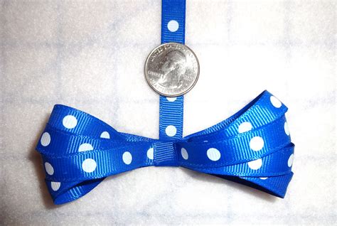 Grosgrain Ribbon 3 8 Inch Royal Blue White Polka Dots Etsy Italia