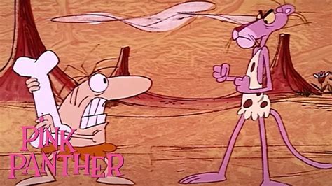 Pink Panther Vs Cave Man Minute Compilation Pink Panther Show