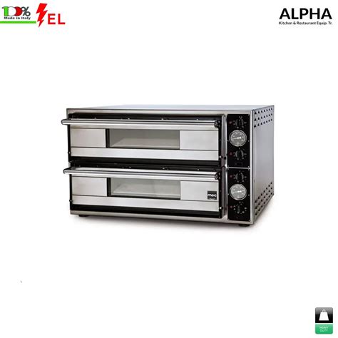 Pizza Oven Electric 2 Deck Alpha Kitchen Factory