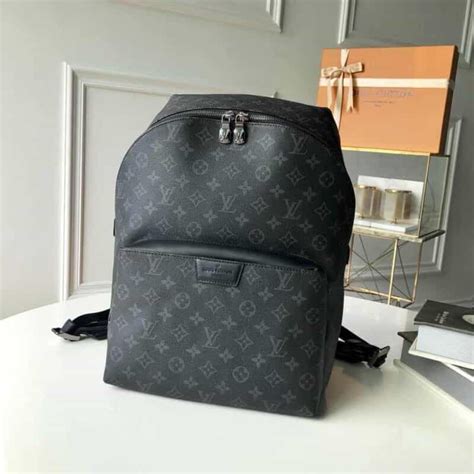 Louis Vuitton Lv Discovery黑花双肩包 M43186 名媛网