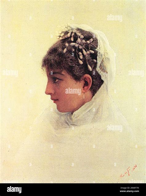 The Bride By Jose Ferraz De Almeida Junior Stock Photo Alamy