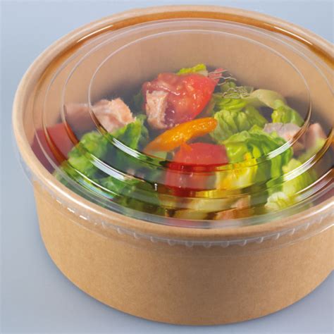 Bols Salade En Papier Kraft Ml Box And Tree