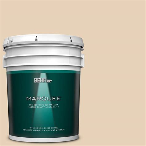 Behr Marquee Gal S Beach Grass Semi Gloss Enamel Interior