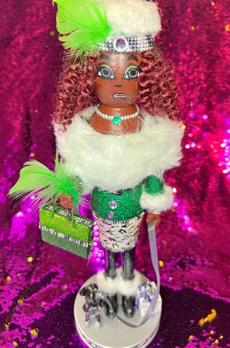 African American Nutcracker Doll Glam Diva Frances Doll - Etsy