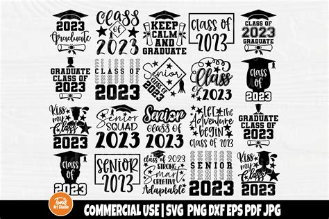 Graduation Svg Bundle 2023 Svg Graduation Quotes 2023 Etsy