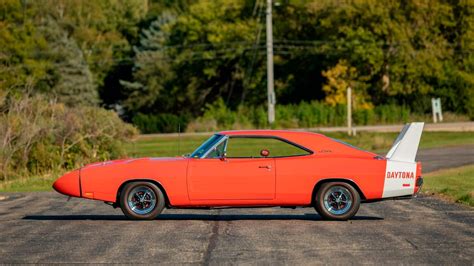 Auction Stunning 1969 Dodge Charger Daytona Makes It Way To The Mecum