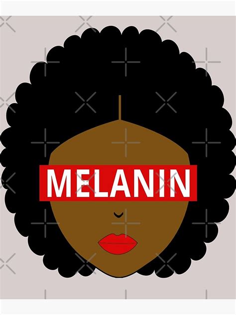 Pretty Black Girl Magic Black Queen Afro Diva Red Lips Beauty Melanin