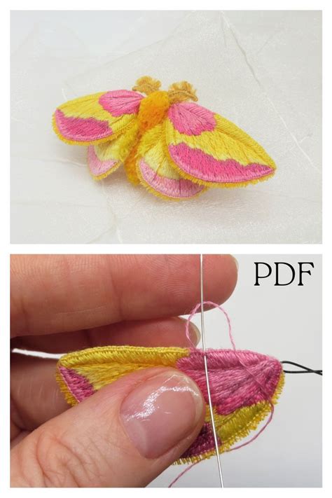 This Digital Embroidery Patterns In A PDF Format Includes Step By Step